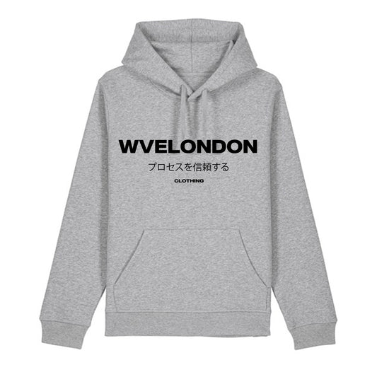 WVE Grey Tokyo Pullover Hoodie