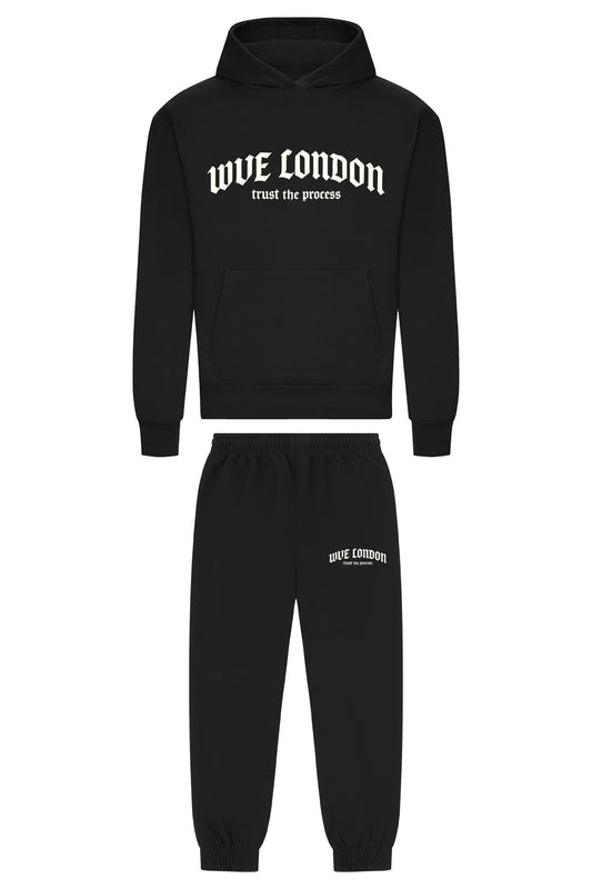 WVE Origin Tracksuit Black/White