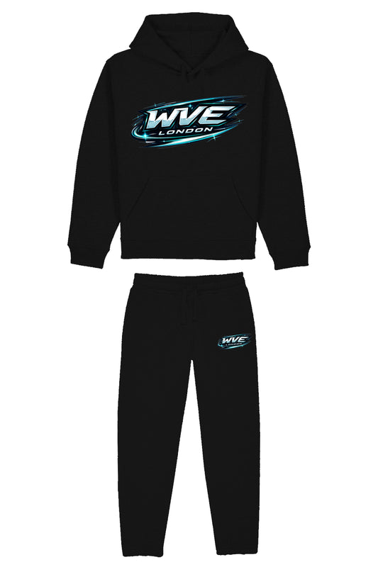 WVE Velocity Black Tracksuit