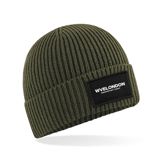 WVE Khaki Beanie