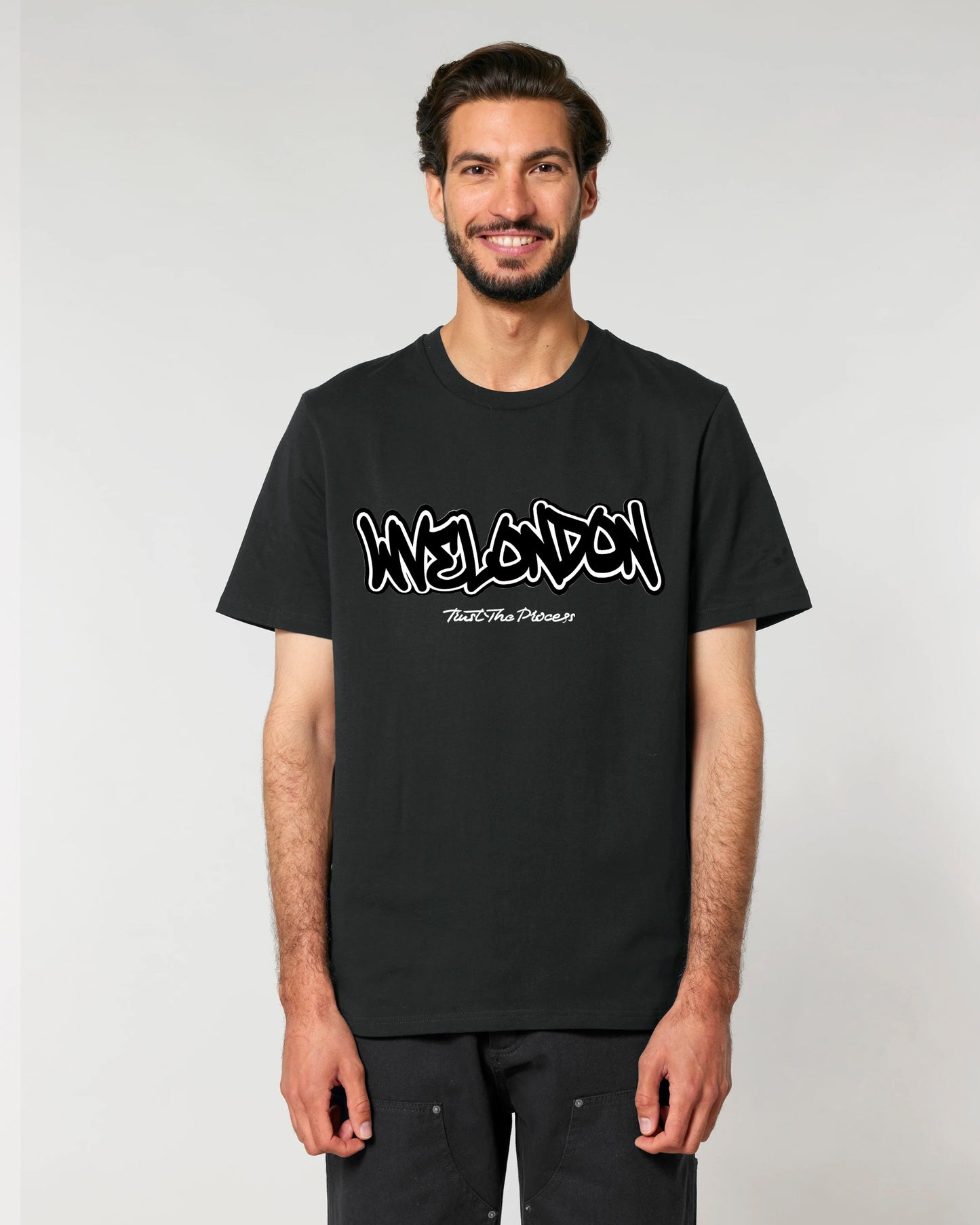 WVE Graffiti Vibes T-Shirt Blk/White