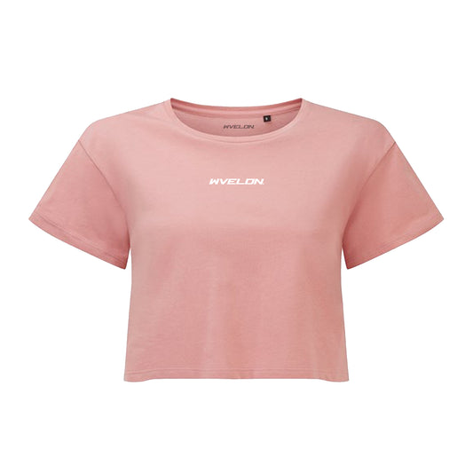Womens WVE Crop Top Pink
