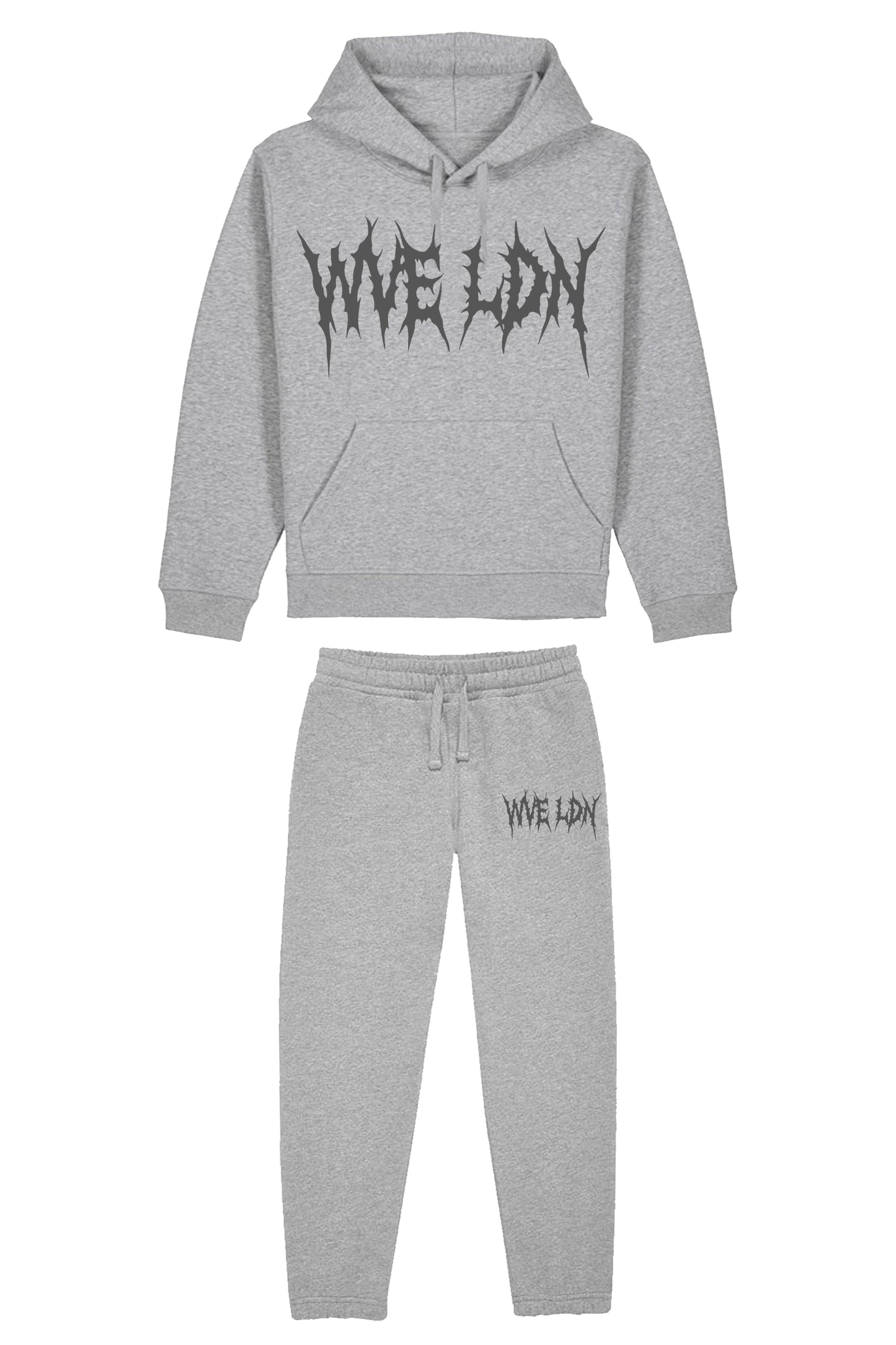 WVE Shattered Tracksuit Grey/Dark Grey