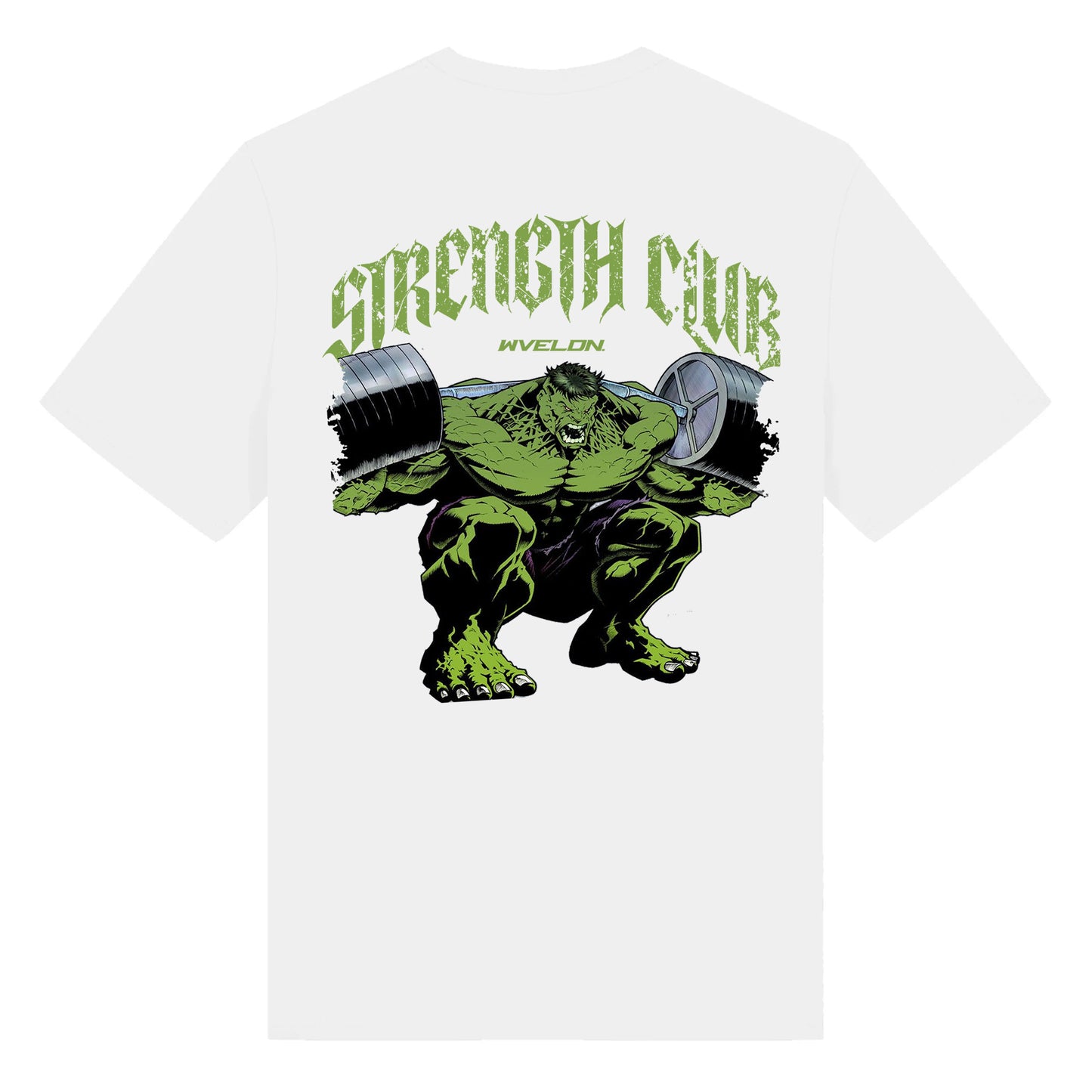 WVE LIMITED RUN HULK WHITE T-SHIRT