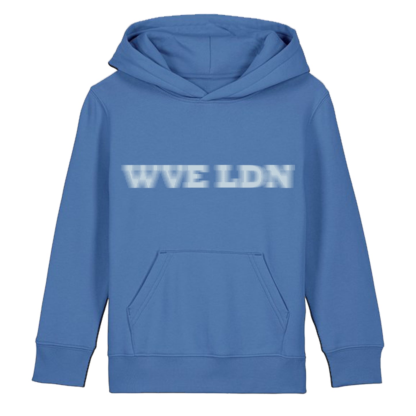 WVE Blue Heavy Kids Hoodie
