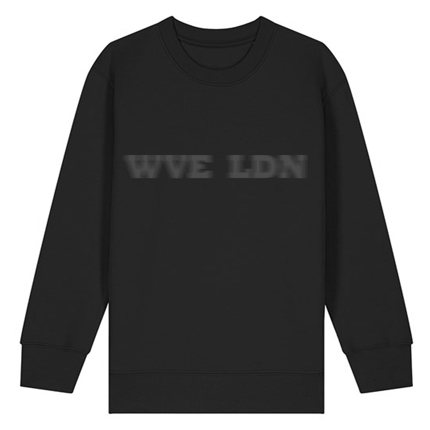 WVE Black/Grey Heavy Kids Sweatshirt