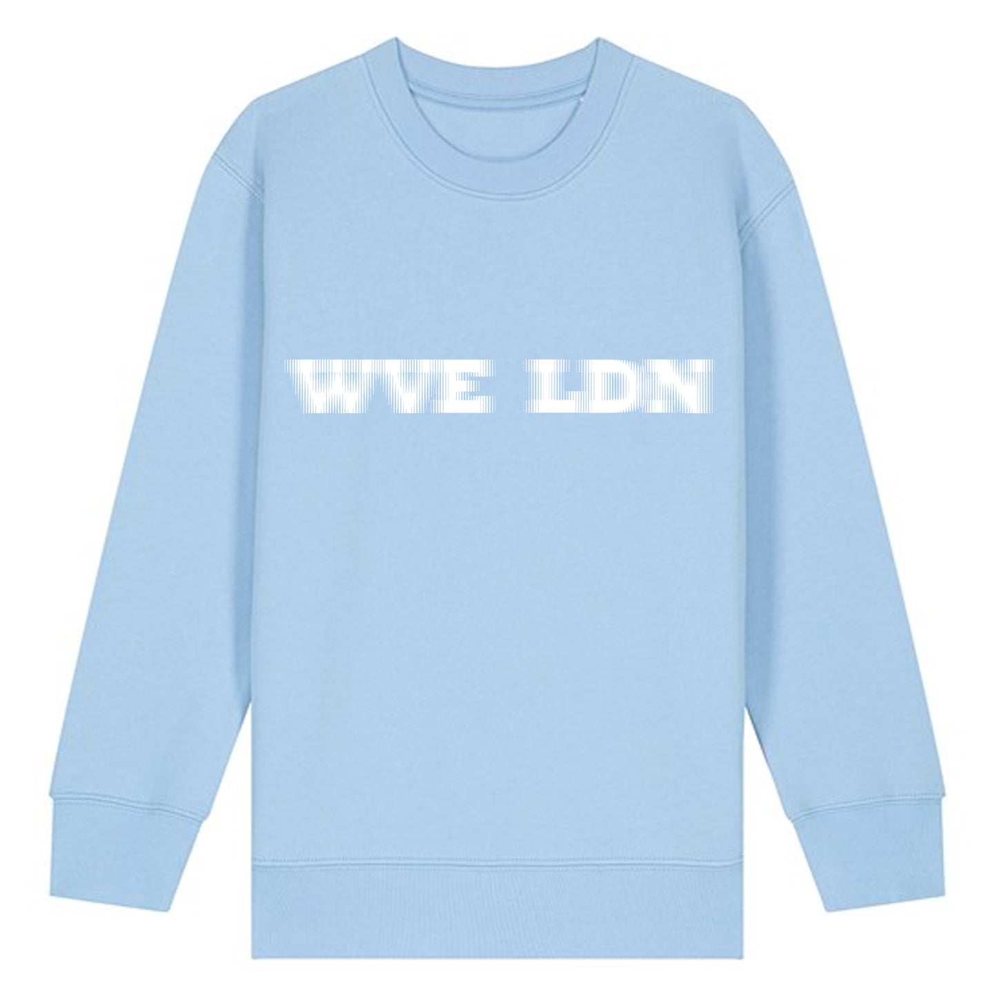 WVE Light Blue Heavy Kids Sweatshirt