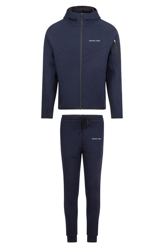 WVE Navy Tech Fleece Tracksuit