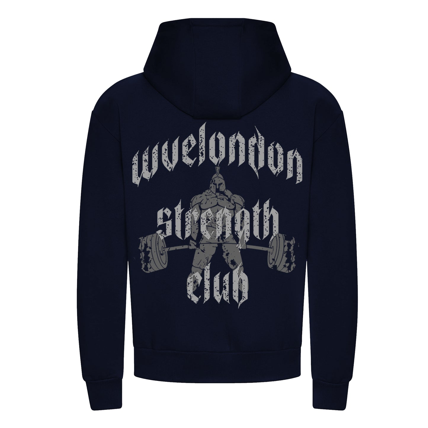 Strength Club Hoodie Navy Blue