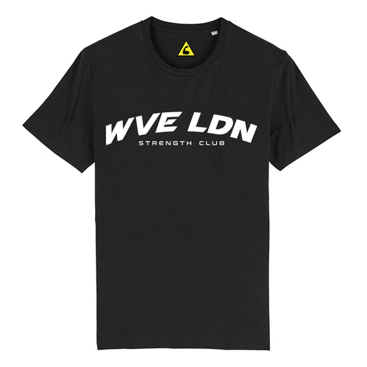 Strength Club T-Shirt Blk/White