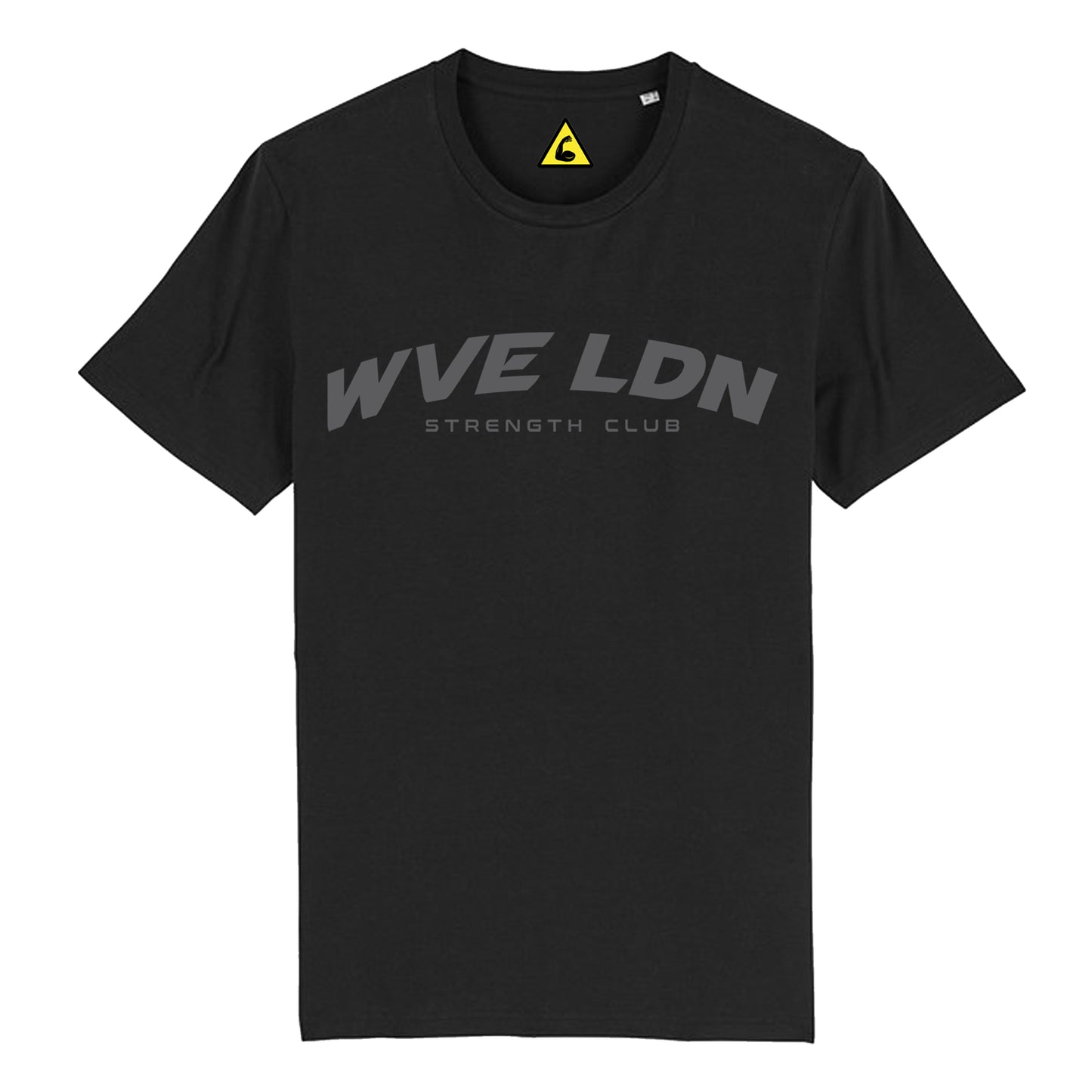 Strength Club T-Shirt Blk/Grey