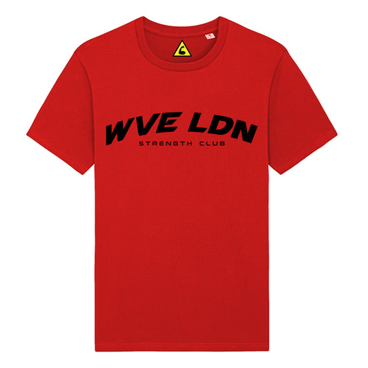Strength Club T-Shirt Red/Blk