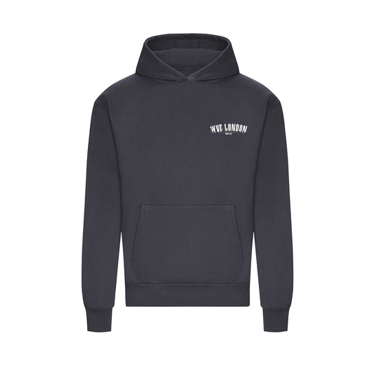 WVE Charcoal Grey Heavy Oversized Hoodie