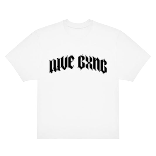 WVE GXNG T-Shirt White/Black