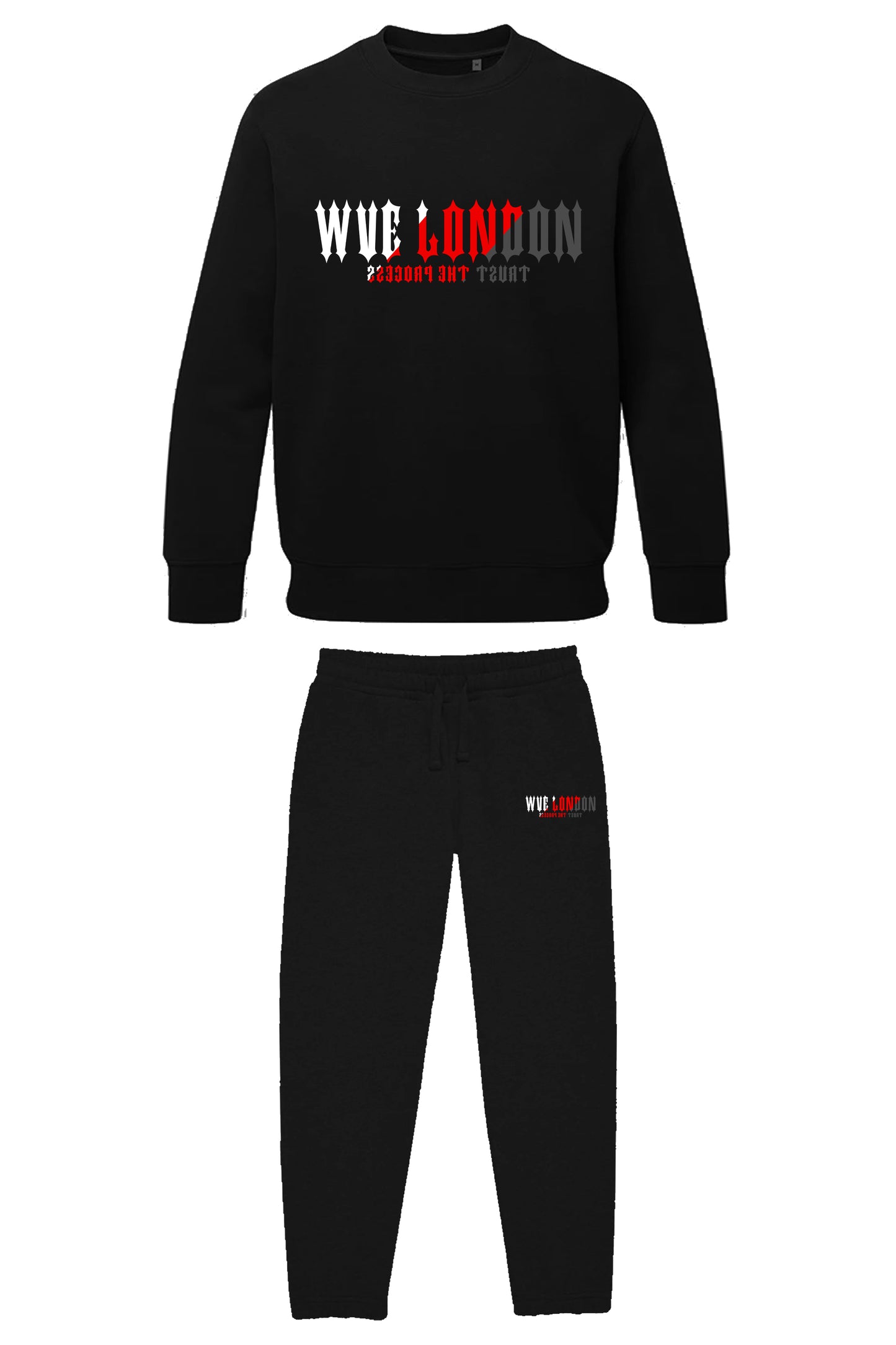 WVE Black Irongate Sweatshirt Tracksuit