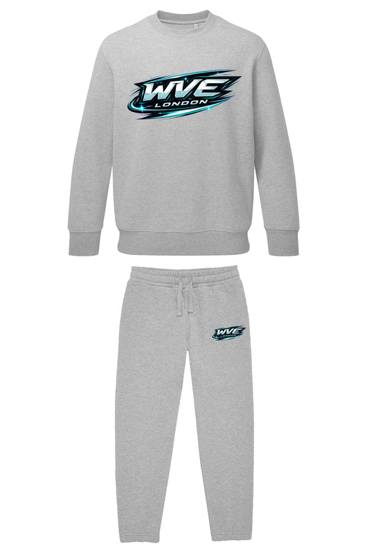 WVE Velocity Grey Sweatshirt Tracksuit
